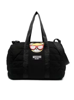 Moschino Kids Soldes Boutique 21 ( Nouvelle Collection ) Moschino Kids Sac à Langer à Imprimé Teddy Bear Enfant
