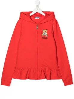 ( Nouvelle Collection ) Moschino Kids Hoodie à Imprimé Toy Bear Enfant