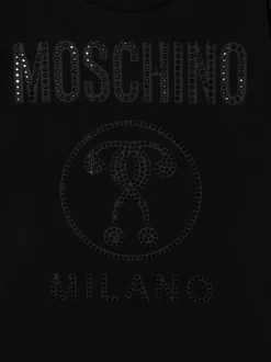 ( Nouvelle Collection ) Moschino Kids T-shirt à Logo Imprimé 60100 NERO BLACK 7 ( Nouvelle Collection ) Moschino Kids T-shirt à Logo Imprimé 60100 NERO BLACK -Moschino Kids Soldes Boutique 18149832 39045725 600