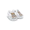 ( Nouvelle Collection ) Moschino Kids VAR2 SILVER Sandales à Attache Scratch Enfant -Moschino Kids Soldes Boutique 18163176 38554244 600