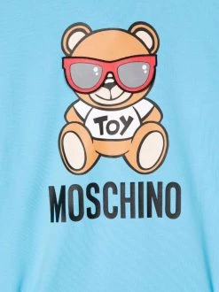 ( Nouvelle Collection ) Moschino Kids Hoodie à Imprimé Teddy Bear Enfant -Moschino Kids Soldes Boutique 18163904 38585396 600
