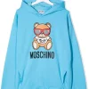 ( Nouvelle Collection ) Moschino Kids Hoodie à Imprimé Teddy Bear Enfant -Moschino Kids Soldes Boutique 18163904 38585399 600