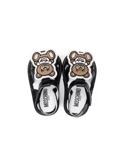 ( Nouvelle Collection ) Moschino Kids Sandales à Patch Toy Bear NERO 7 ( Nouvelle Collection ) Moschino Kids Sandales à Patch Toy Bear NERO -Moschino Kids Soldes Boutique 18170584 38765937 600