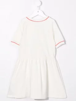 ( Nouvelle Collection ) Moschino Kids Robe évasée à Manches Courtes Enfant -Moschino Kids Soldes Boutique 18180052 38933818 600