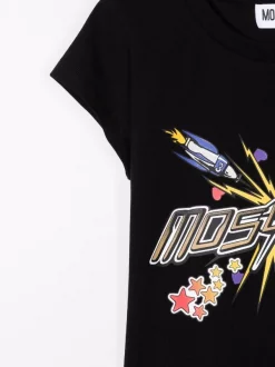 ( Nouvelle Collection ) Moschino Kids T-shirt à Logo Imprimé Enfant -Moschino Kids Soldes Boutique 18189634 38664279 600