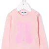 ( Nouvelle Collection ) Moschino Kids Haut à Logo Imprimé Enfant -Moschino Kids Soldes Boutique 18191616 38854966 600
