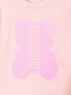 ( Nouvelle Collection ) Moschino Kids Haut à Logo Imprimé Enfant -Moschino Kids Soldes Boutique 18191616 38854977 600