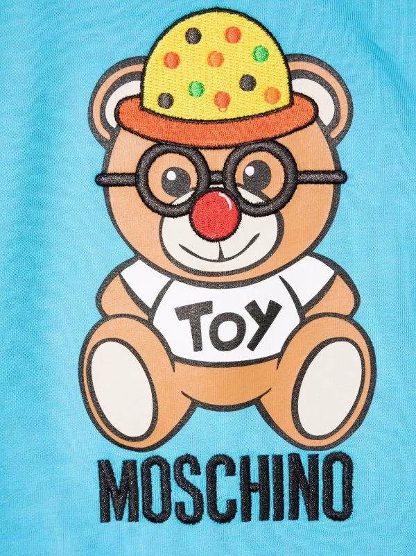 ( Nouvelle Collection ) Moschino Kids Sweat à Imprimé Teddy Bear Enfant 5 ( Nouvelle Collection ) Moschino Kids Sweat à Imprimé Teddy Bear Enfant – Image 3