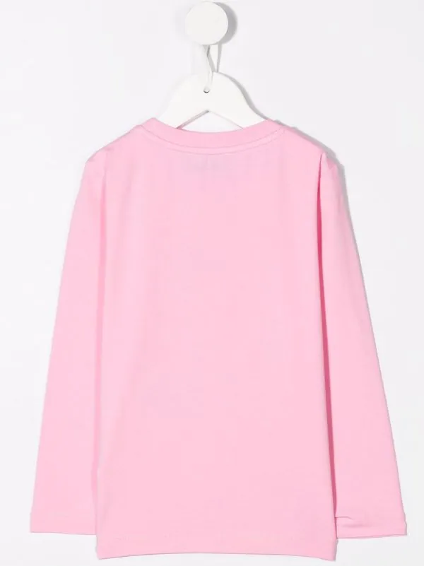 ( Nouvelle Collection ) Moschino Kids T-shirt à Imprimé Teddy Bear 50206 PINK 4 ( Nouvelle Collection ) Moschino Kids T-shirt à Imprimé Teddy Bear 50206 PINK – Image 2