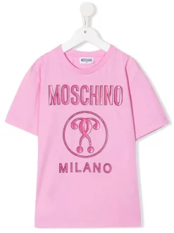 ( Nouvelle Collection ) Moschino Kids T-shirt à Logo Imprimé Enfant