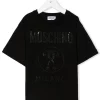 ( Nouvelle Collection ) Moschino Kids T-shirt à Logo Imprimé Enfant -Moschino Kids Soldes Boutique 18201084 39023791 600