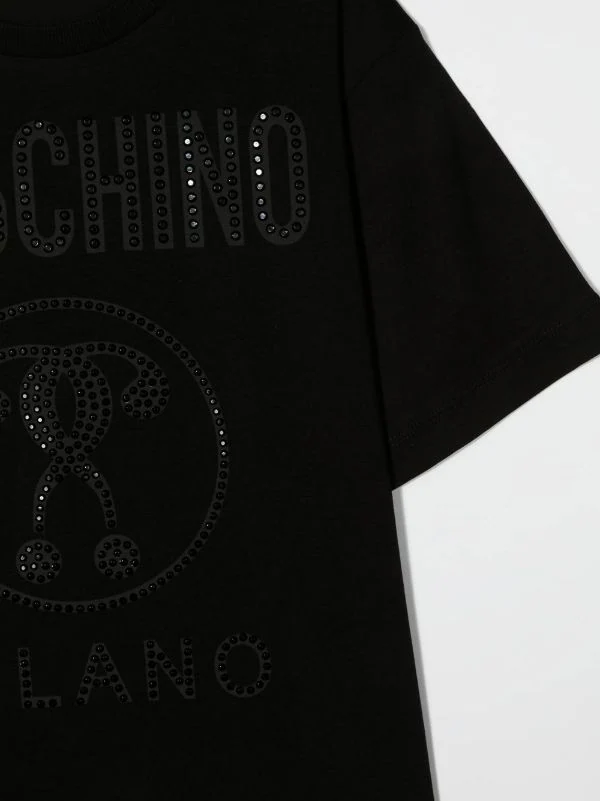 ( Nouvelle Collection ) Moschino Kids T-shirt à Logo Imprimé Enfant 5 ( Nouvelle Collection ) Moschino Kids T-shirt à Logo Imprimé Enfant – Image 3