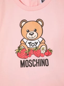 ( Nouvelle Collection ) Moschino Kids 50209 SUGAR ROSE T-shirt à Motif Teddy Enfant 7 ( Nouvelle Collection ) Moschino Kids 50209 SUGAR ROSE T-shirt à Motif Teddy Enfant -Moschino Kids Soldes Boutique 18209299 38820942 600