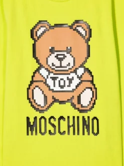 ( Nouvelle Collection ) Moschino Kids 30125 GREEN T-shirt à Logo Imprimé Enfant 7 ( Nouvelle Collection ) Moschino Kids 30125 GREEN T-shirt à Logo Imprimé Enfant -Moschino Kids Soldes Boutique 18217793 39416732 600