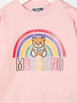 ( Nouvelle Collection ) Moschino Kids Sweat à Logo Enfant -Moschino Kids Soldes Boutique 18217797 39416098 600