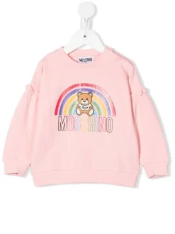 ( Nouvelle Collection ) Moschino Kids Sweat à Logo Enfant