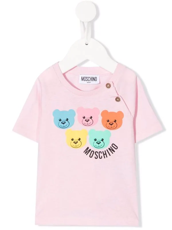 ( Nouvelle Collection ) Moschino Kids T-shirt à Imprimé Teddy Bear Enfant 3 ( Nouvelle Collection ) Moschino Kids T-shirt à Imprimé Teddy Bear Enfant