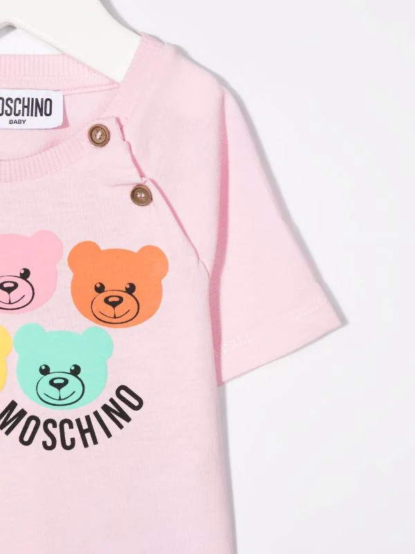 ( Nouvelle Collection ) Moschino Kids T-shirt à Imprimé Teddy Bear Enfant 5 ( Nouvelle Collection ) Moschino Kids T-shirt à Imprimé Teddy Bear Enfant – Image 3
