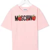 ( Nouvelle Collection ) Moschino Kids 50209 ROSA T-shirt à Logo Brodé Enfant 2 ( Nouvelle Collection ) Moschino Kids 50209 ROSA T-shirt à Logo Brodé Enfant -Moschino Kids Soldes Boutique 18230663 38891286 600