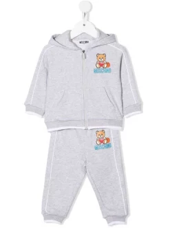 ( Nouvelle Collection ) Moschino Kids Survêtement à Logo Imprimé Enfant