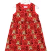 ( Nouvelle Collection ) Moschino Kids Robe à Motif Teddy Bear 85012 RED -Moschino Kids Soldes Boutique 18231725 38869817 600