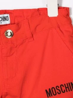 ( Nouvelle Collection ) Moschino Kids Short à Logo Imprimé Enfant -Moschino Kids Soldes Boutique 18231726 38868441 600