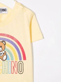 ( Nouvelle Collection ) Moschino Kids T-shirt à Logo Imprimé Enfant -Moschino Kids Soldes Boutique 18232233 38892783 600