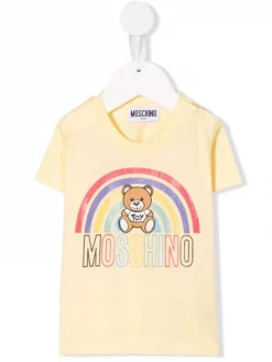 ( Nouvelle Collection ) Moschino Kids T-shirt à Logo Imprimé Enfant