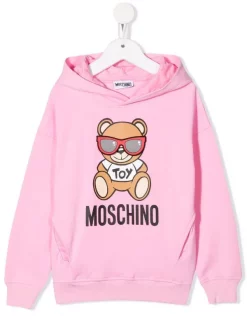 ( Nouvelle Collection ) Moschino Kids Sweat à Imprimé Teddy Bear Enfant
