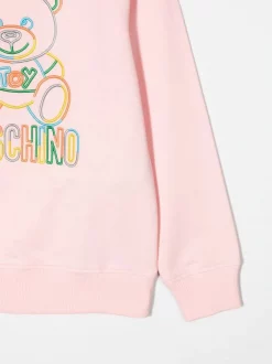 ( Nouvelle Collection ) Moschino Kids Sweat à Logo Brodé Enfant 7 ( Nouvelle Collection ) Moschino Kids Sweat à Logo Brodé Enfant -Moschino Kids Soldes Boutique 18232239 38971872 600