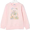 ( Nouvelle Collection ) Moschino Kids Sweat à Logo Brodé Enfant 2 ( Nouvelle Collection ) Moschino Kids Sweat à Logo Brodé Enfant -Moschino Kids Soldes Boutique 18232239 38977045 600