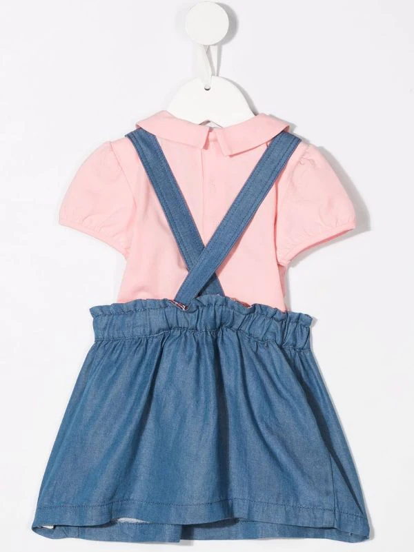 ( Nouvelle Collection ) Moschino Kids 50209 - Rosa Combinaison à Motif Teddy Bear Enfant 4 ( Nouvelle Collection ) Moschino Kids 50209 - Rosa Combinaison à Motif Teddy Bear Enfant – Image 2