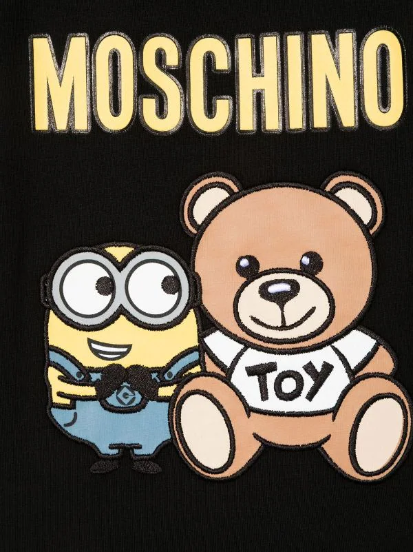 ( Nouvelle Collection ) Moschino Kids X Minions T-shirt à Logo Imprimé Enfant 5 ( Nouvelle Collection ) Moschino Kids X Minions T-shirt à Logo Imprimé Enfant – Image 3