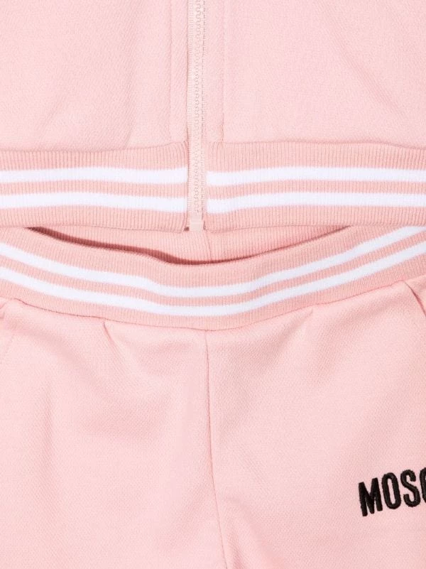 ( Nouvelle Collection ) Moschino Kids 50209 - Rosa Survêtement à Logo Brodé Enfant 5 ( Nouvelle Collection ) Moschino Kids 50209 - Rosa Survêtement à Logo Brodé Enfant – Image 3