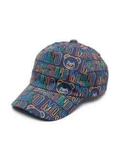 ( Nouvelle Collection ) Moschino Kids Casquette à Logo Imprimé Enfant