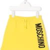 ( Nouvelle Collection ) Moschino Kids 51680 - Arancione Jupe De Sport à Logo Imprimé Enfant -Moschino Kids Soldes Boutique 18232255 38892019 600