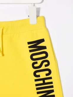 ( Nouvelle Collection ) Moschino Kids 51680 - Arancione Jupe De Sport à Logo Imprimé Enfant -Moschino Kids Soldes Boutique 18232255 38892032 600