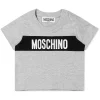 ( Nouvelle Collection ) Moschino Kids T-shirt à Logo Imprimé 60926 GREY 1 ( Nouvelle Collection ) Moschino Kids T-shirt à Logo Imprimé 60926 GREY -Moschino Kids Soldes Boutique 18234047 39266522 600