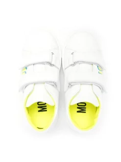 ( Nouvelle Collection ) Moschino Kids Baskets à Logo Imprimé Enfant -Moschino Kids Soldes Boutique 18251625 39034928 600