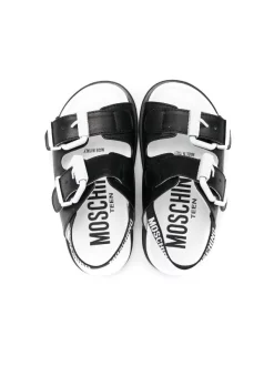 ( Nouvelle Collection ) Moschino Kids Sandales à Détails De Boucles Enfant -Moschino Kids Soldes Boutique 18251640 38963098 600