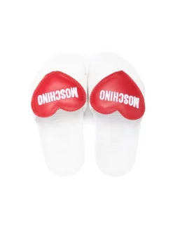 ( Nouvelle Collection ) Moschino Kids MK173 WHITE RED Claquettes à Logo Imprimé Enfant 7 ( Nouvelle Collection ) Moschino Kids MK173 WHITE RED Claquettes à Logo Imprimé Enfant -Moschino Kids Soldes Boutique 18252715 38973595 600