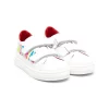 ( Nouvelle Collection ) Moschino Kids Baskets à Logo Imprimé MK273 - Bianco -Moschino Kids Soldes Boutique 18253554 39034820 600