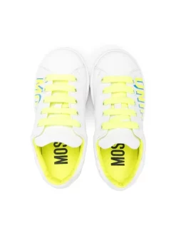 ( Nouvelle Collection ) Moschino Kids Baskets à Logo Imprimé BIANCO GUM BIANCO 7 ( Nouvelle Collection ) Moschino Kids Baskets à Logo Imprimé BIANCO GUM BIANCO -Moschino Kids Soldes Boutique 18253556 39034676 600