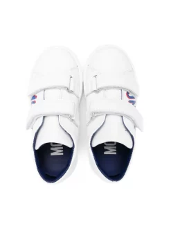 ( Nouvelle Collection ) Moschino Kids Baskets à Attache Scratch MK274 - Bianco 7 ( Nouvelle Collection ) Moschino Kids Baskets à Attache Scratch MK274 - Bianco -Moschino Kids Soldes Boutique 18253564 38962615 600