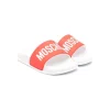 ( Nouvelle Collection ) Moschino Kids CORALLO/BIANCO Claquettes à Logo Enfant 1 ( Nouvelle Collection ) Moschino Kids CORALLO/BIANCO Claquettes à Logo Enfant -Moschino Kids Soldes Boutique 18253571 38961484 600