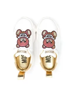 Moschino Kids Baskets à Ornements Strassés Enfant -Moschino Kids Soldes Boutique 18253573 39036603 600