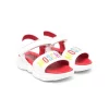 ( Nouvelle Collection ) Moschino Kids Sandales à Logo Imprimé MK273 - Bianco -Moschino Kids Soldes Boutique 18253578 38969149 600