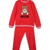 ( Nouvelle Collection ) Moschino Kids 50109 RED Survêtement à Imprimé Teddy Bear Enfant -Moschino Kids Soldes Boutique 18279519 39042262 600