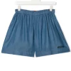 ( Nouvelle Collection ) Moschino Kids Short à Motif Ours 40023 BLUE -Moschino Kids Soldes Boutique 18287473 39039522 600