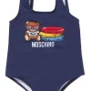 ( Nouvelle Collection ) Moschino Kids Maillot De Bain à Imprimé Ourson Enfant -Moschino Kids Soldes Boutique 18307530 39676389 600